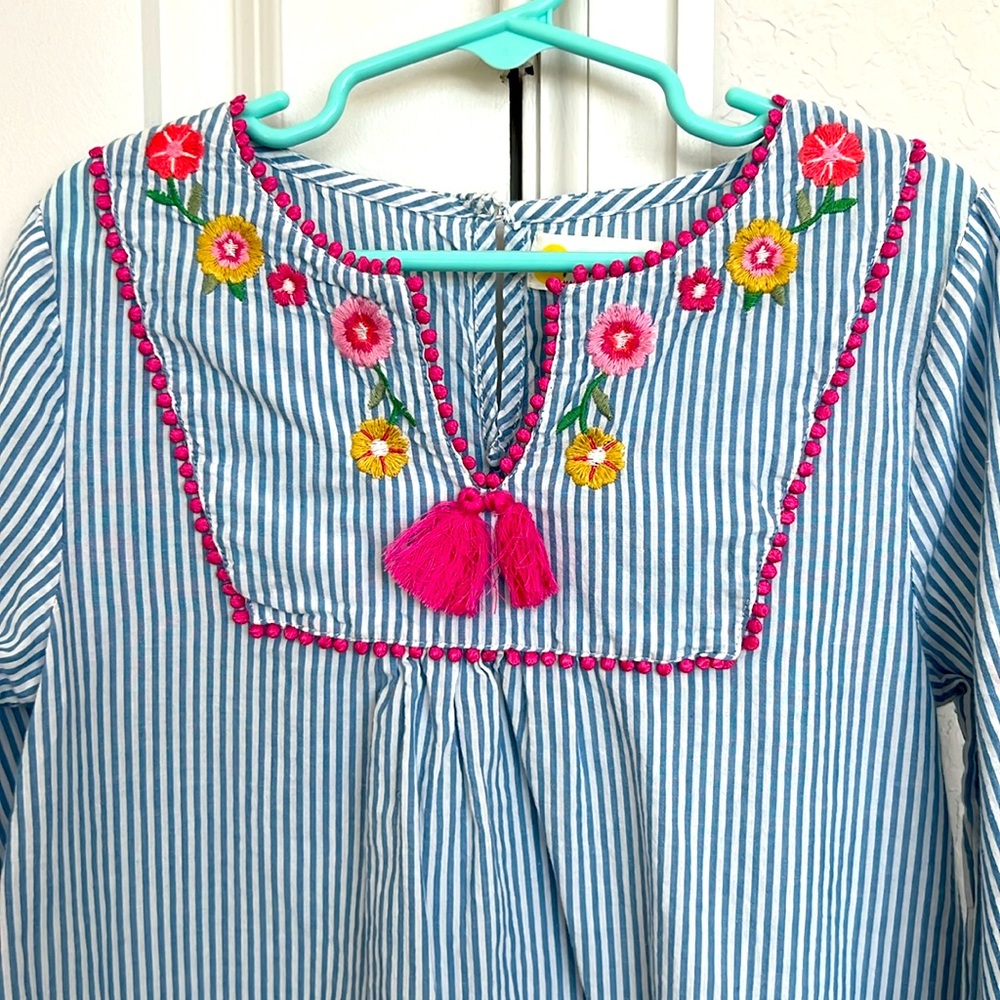 Mini Boden Cotton Coverup Dress in 6/7